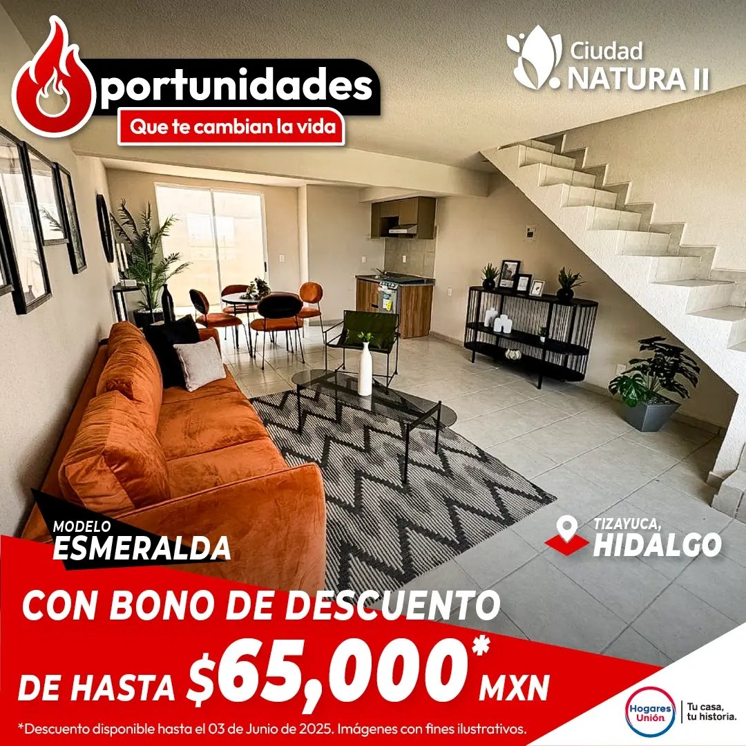 Ciudad Natura - Oportuniades que cambian tu vida - Descuentos hasta 65,000 mxn